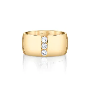 0.30ctw Diamond Orb Split Cigar Ring