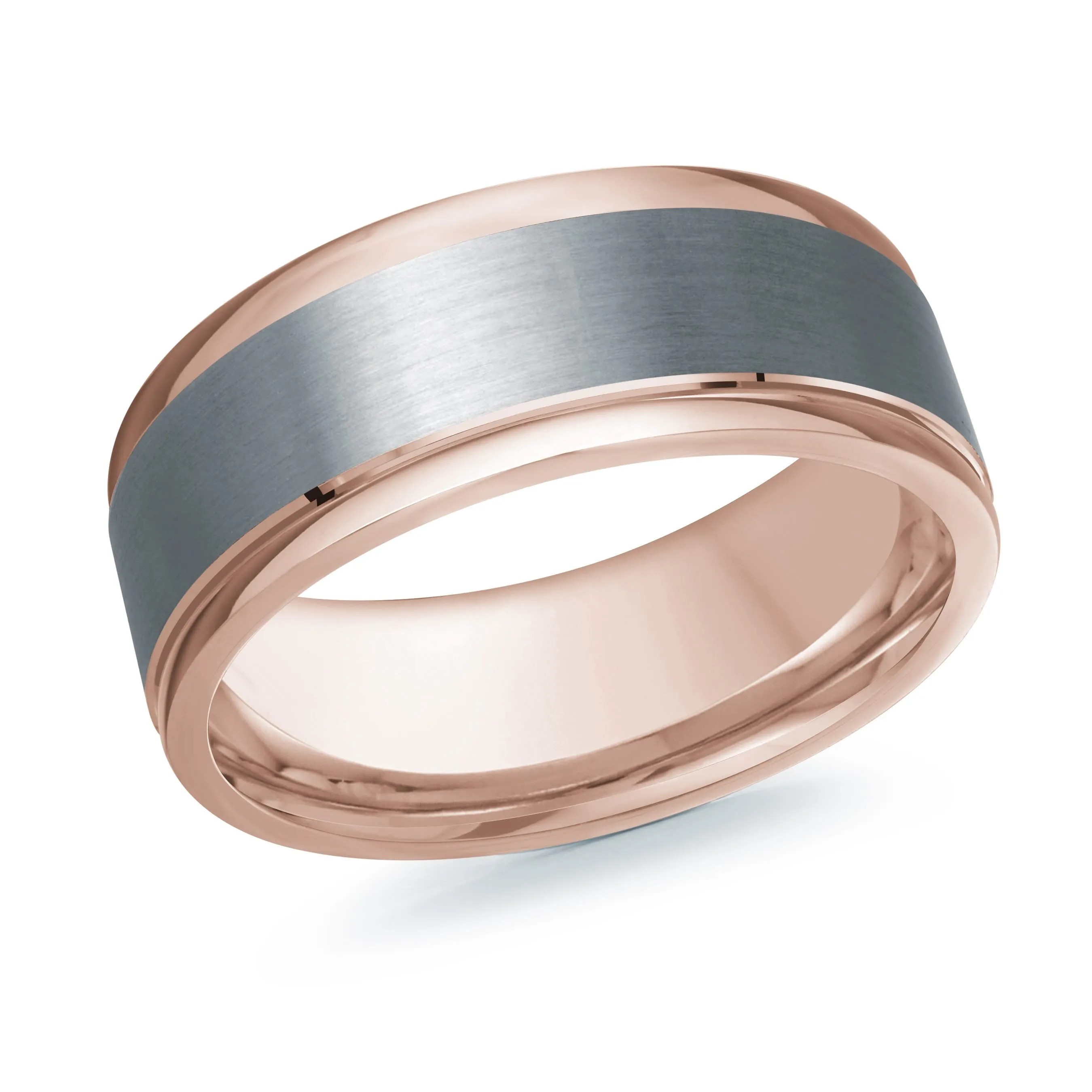 14K Rose Gold Ring from the Tantalum Collection by Malo - MRDTN-006-6P