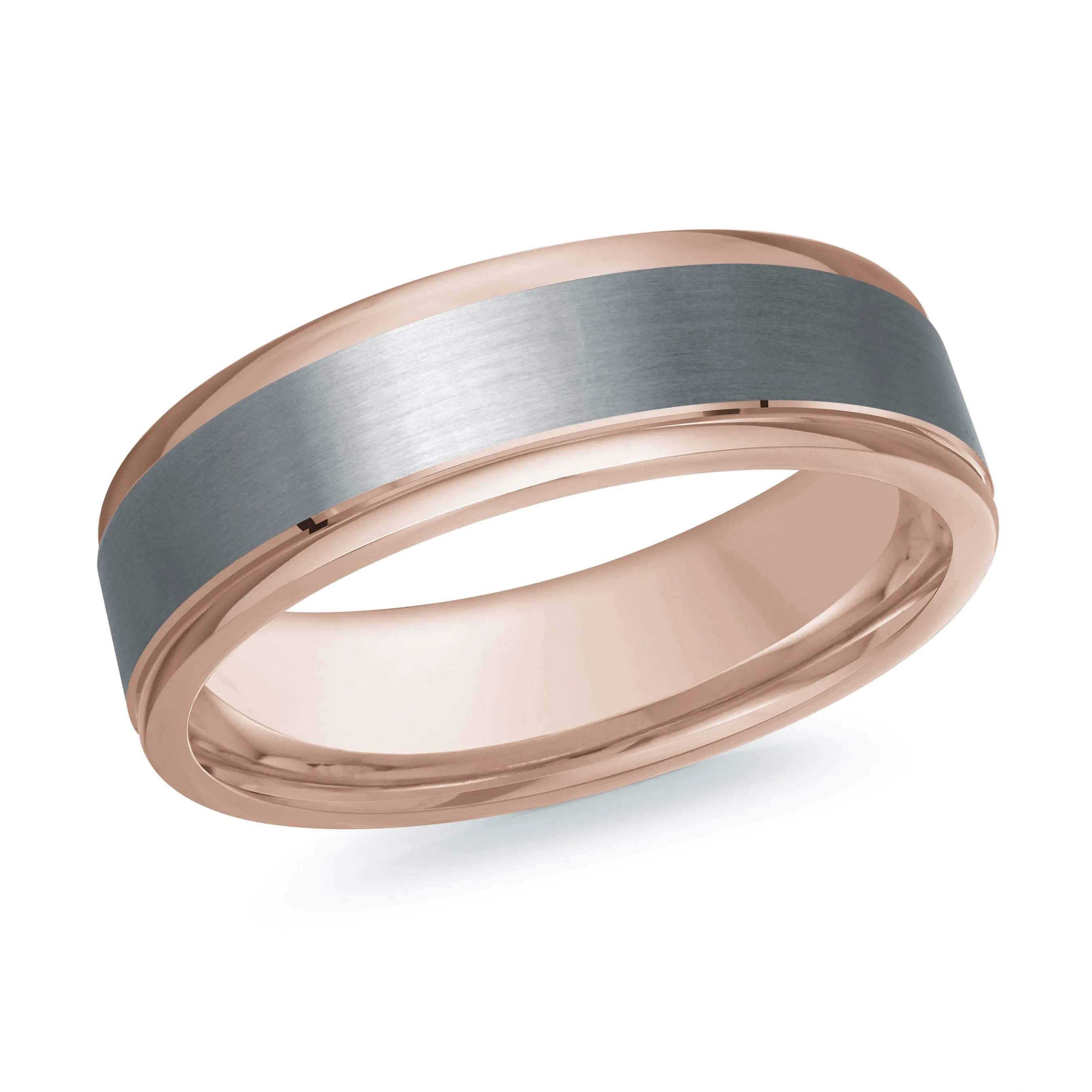 14K Rose Gold Ring from the Tantalum Collection by Malo - MRDTN-006-6P