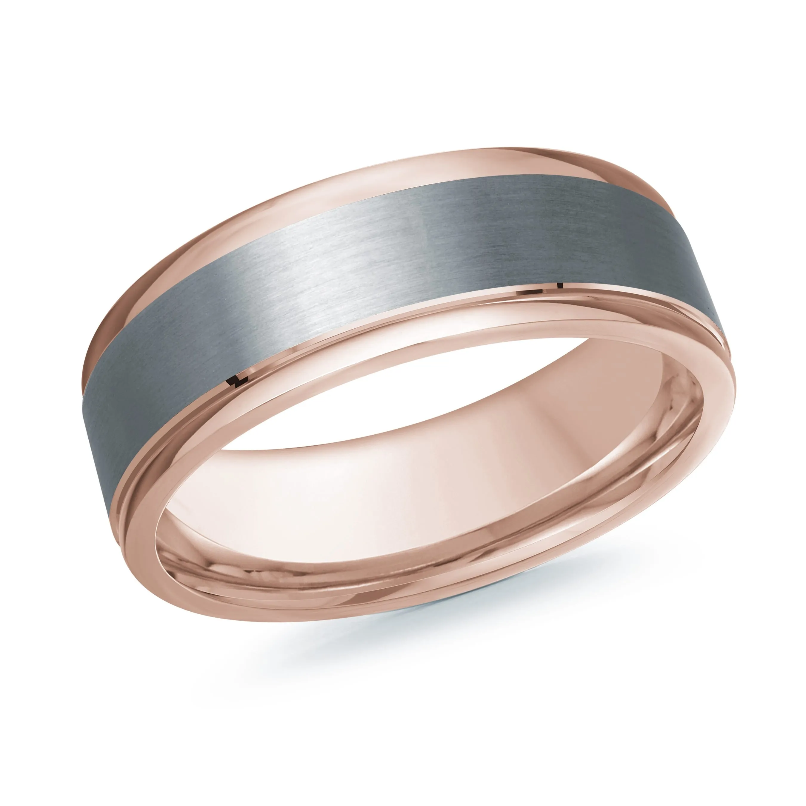 14K Rose Gold Ring from the Tantalum Collection by Malo - MRDTN-006-6P