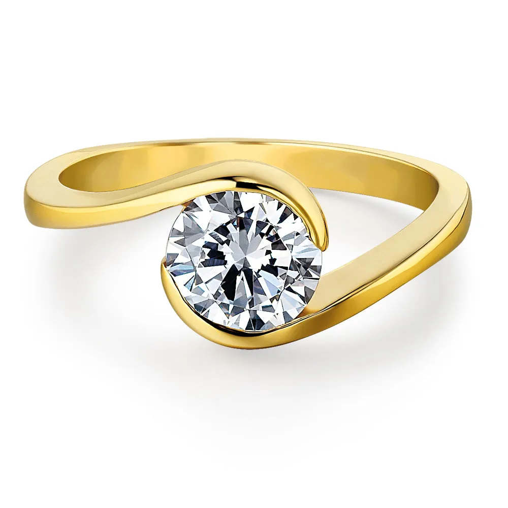 2 ct. Modern Solitaire Ring