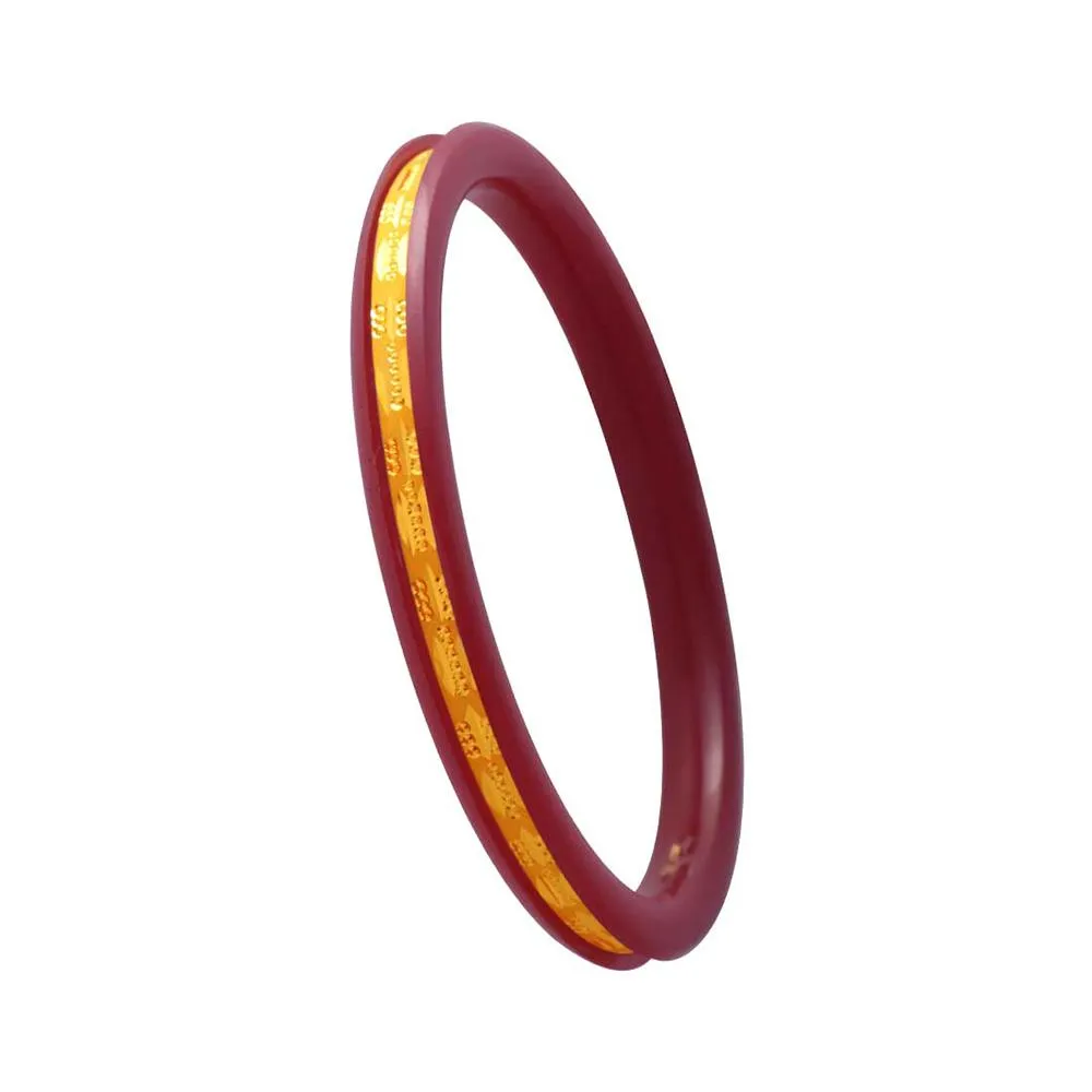 22k Gold Simple Designed Pola Bangle