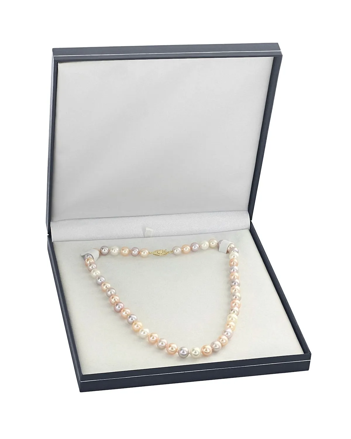 7.0-7.5mm Freshwater Multicolor Pearl Necklace - AAA Quality