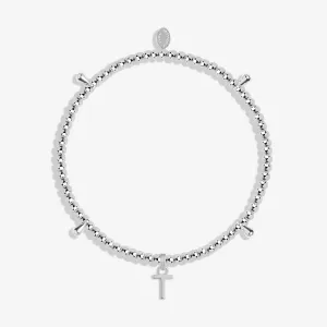 Alphabet A Little T Silver Plated Bracelet 7761