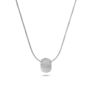 Amirillo Necklace S  Rhodium