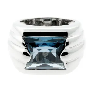 Audemars Piguet Topaz White Gold Ring