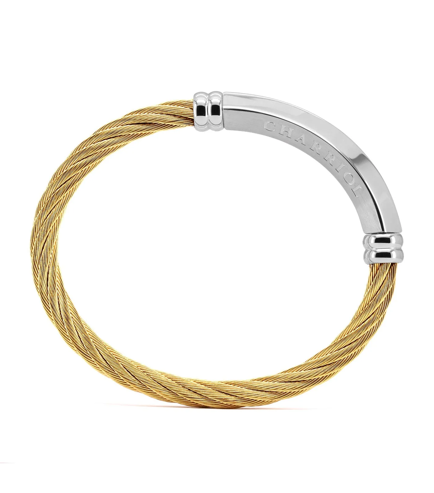 Better Half Bangle Yellow Gold