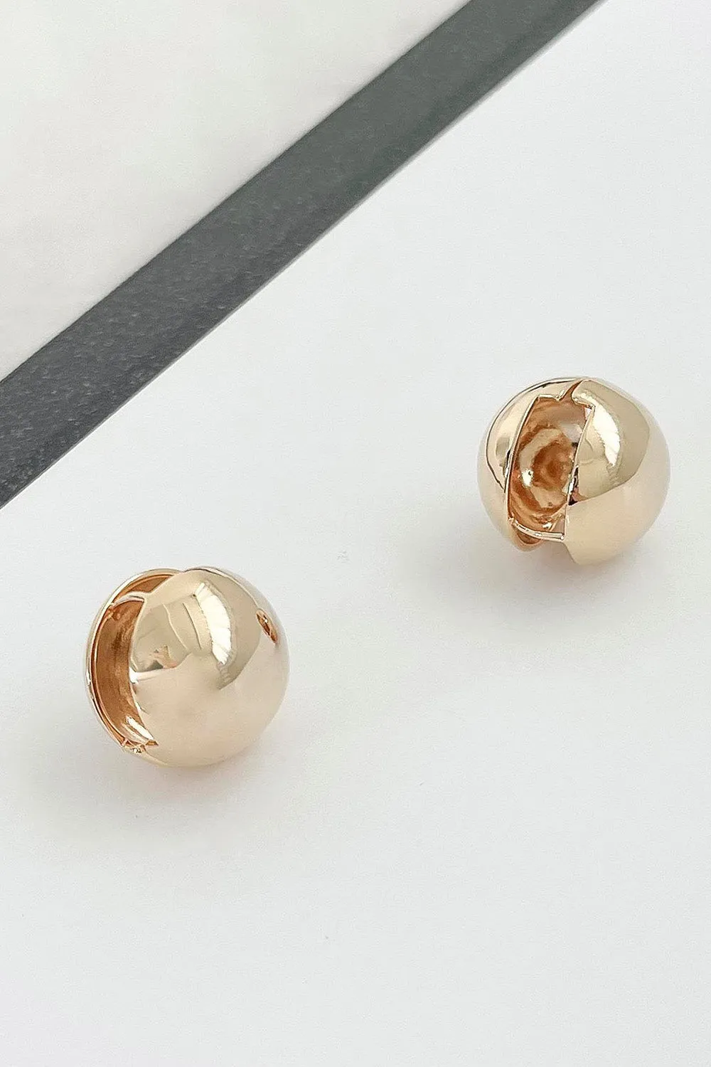 Bold Ball Earrings