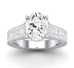 Edelweiss - Oval Lab Diamond Engagement Ring (IGI Certified)