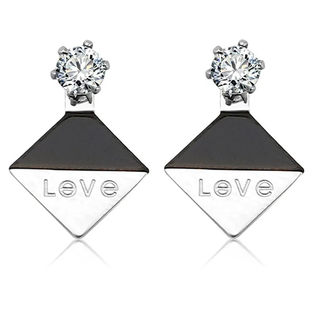 Geo Love Earrings