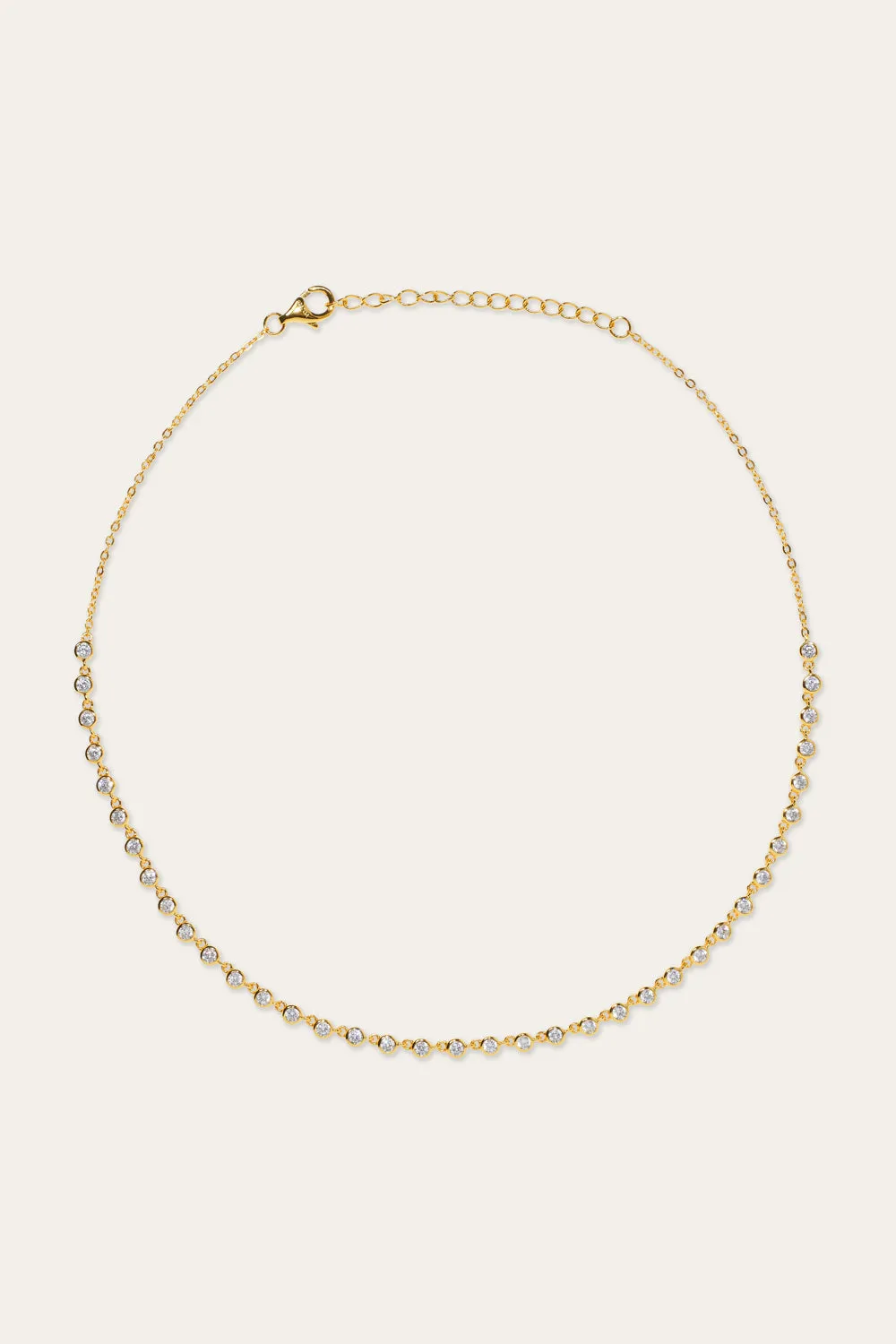 Gigi gold vermeil choker necklace