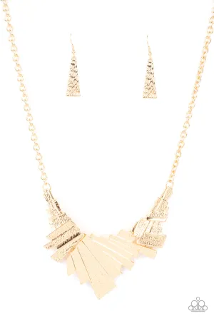 Happily Ever AFTERSHOCK Gold-Necklace