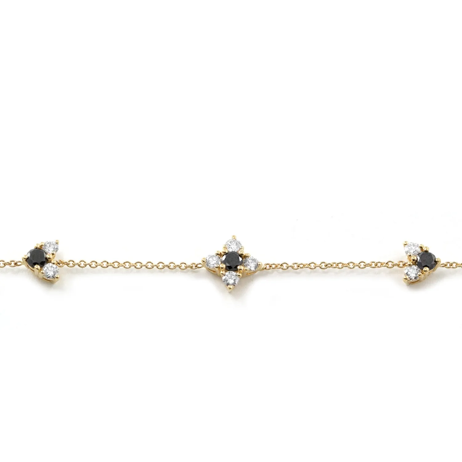 Judith Gold Bracelet Black & White Diamonds