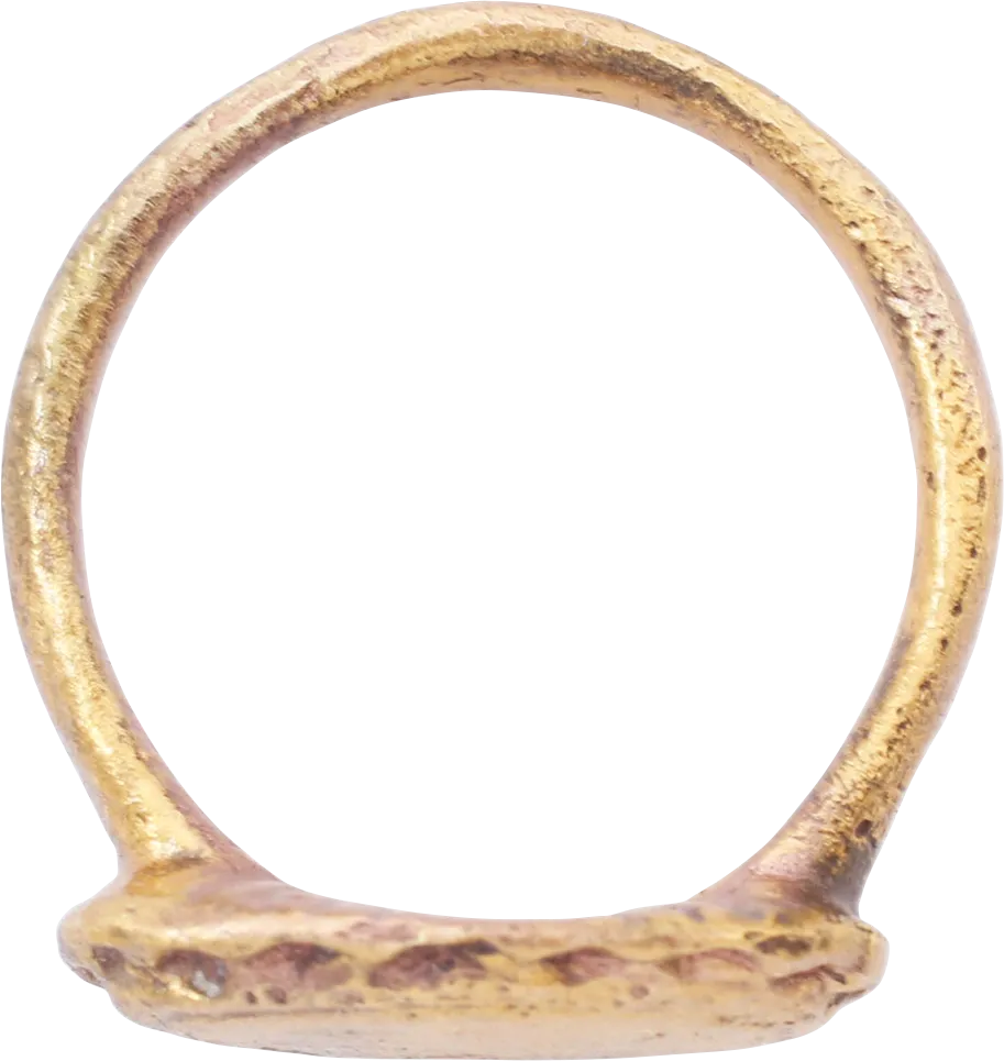 MEDIEVAL EUROPEAN RING 10th-16th CENTURY SIZE 8 ½