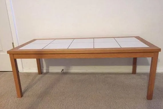 Mid Century Modern Vintage Danish Modern Teak Coffee Table