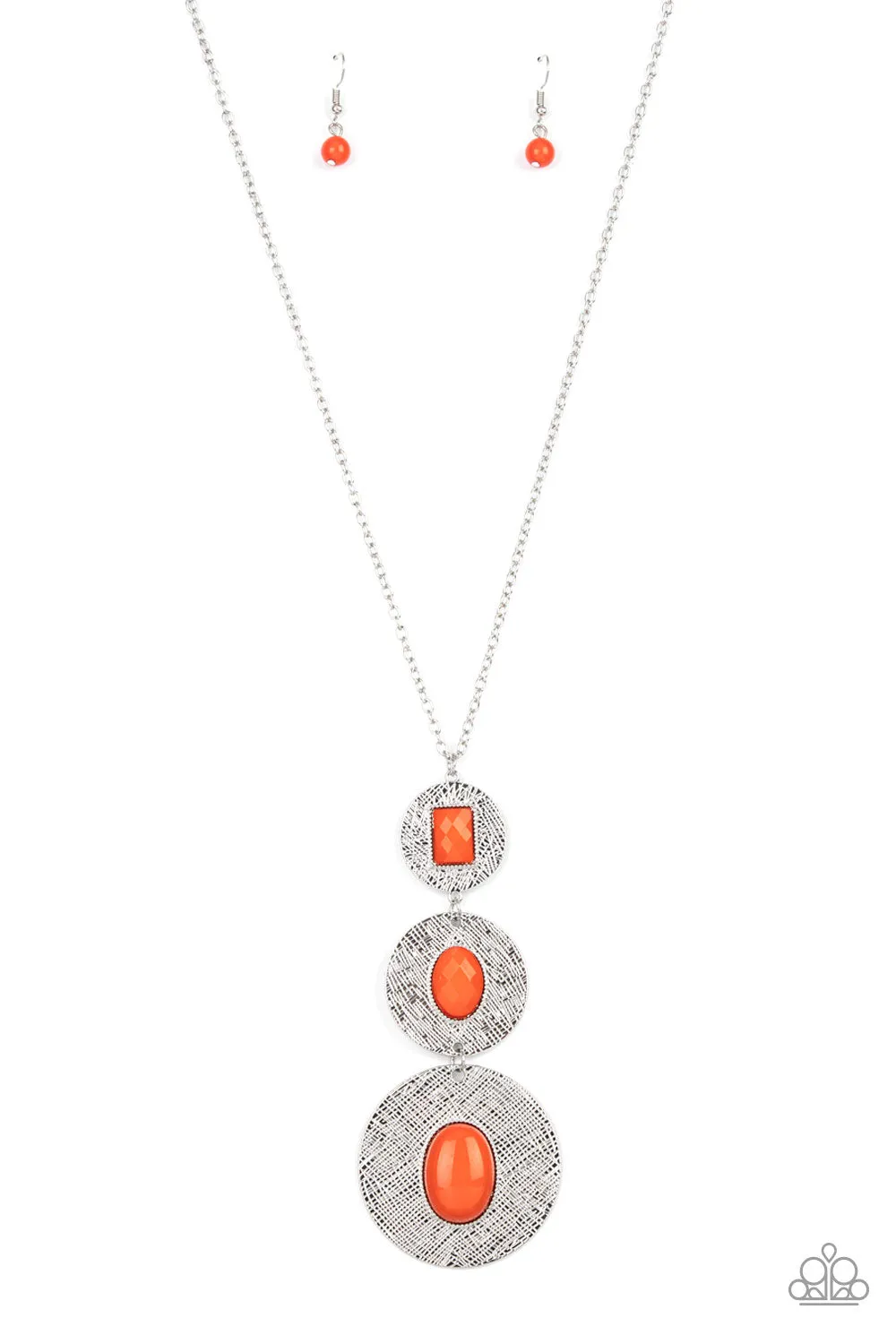 Necklaces Talisman Trendsetter - Orange