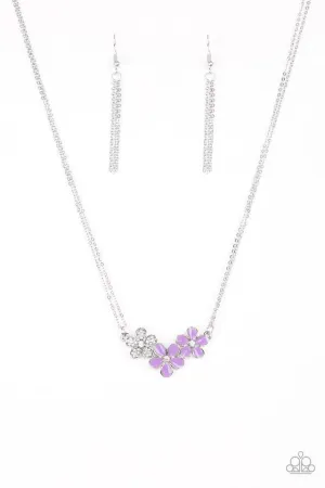 Paparazzi Necklace ~ Hibiscus Haciendas - Purple