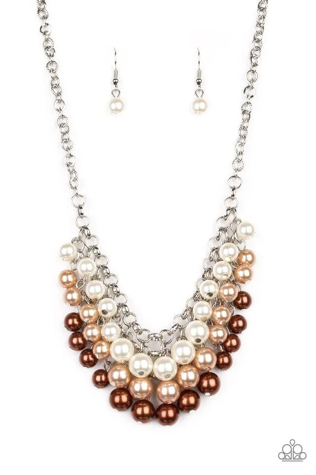 Paparazzi Necklace ~ Run For The HEELS! - Brown