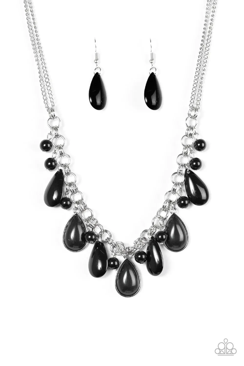 Paparazzi Necklace ~ This Side Of Malibu - Black