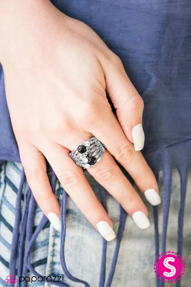 Paparazzi Ring ~ I Love You To The Moon and Back - Black