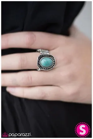 Paparazzi Ring ~ Ride Em Cowboy - Blue