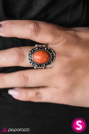 Paparazzi Ring ~ Sun Valley - Orange