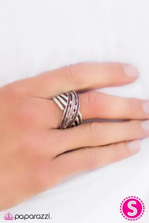 Paparazzi Ring ~ The High Dive - Purple