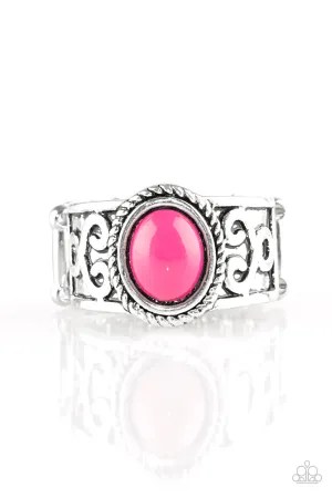 Paparazzi Ring ~ Totally Tidal - Pink