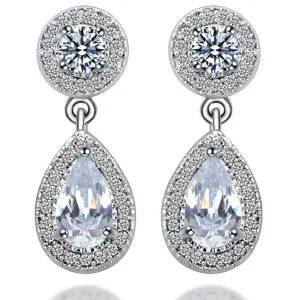 Pear Drop Elegance Earrings