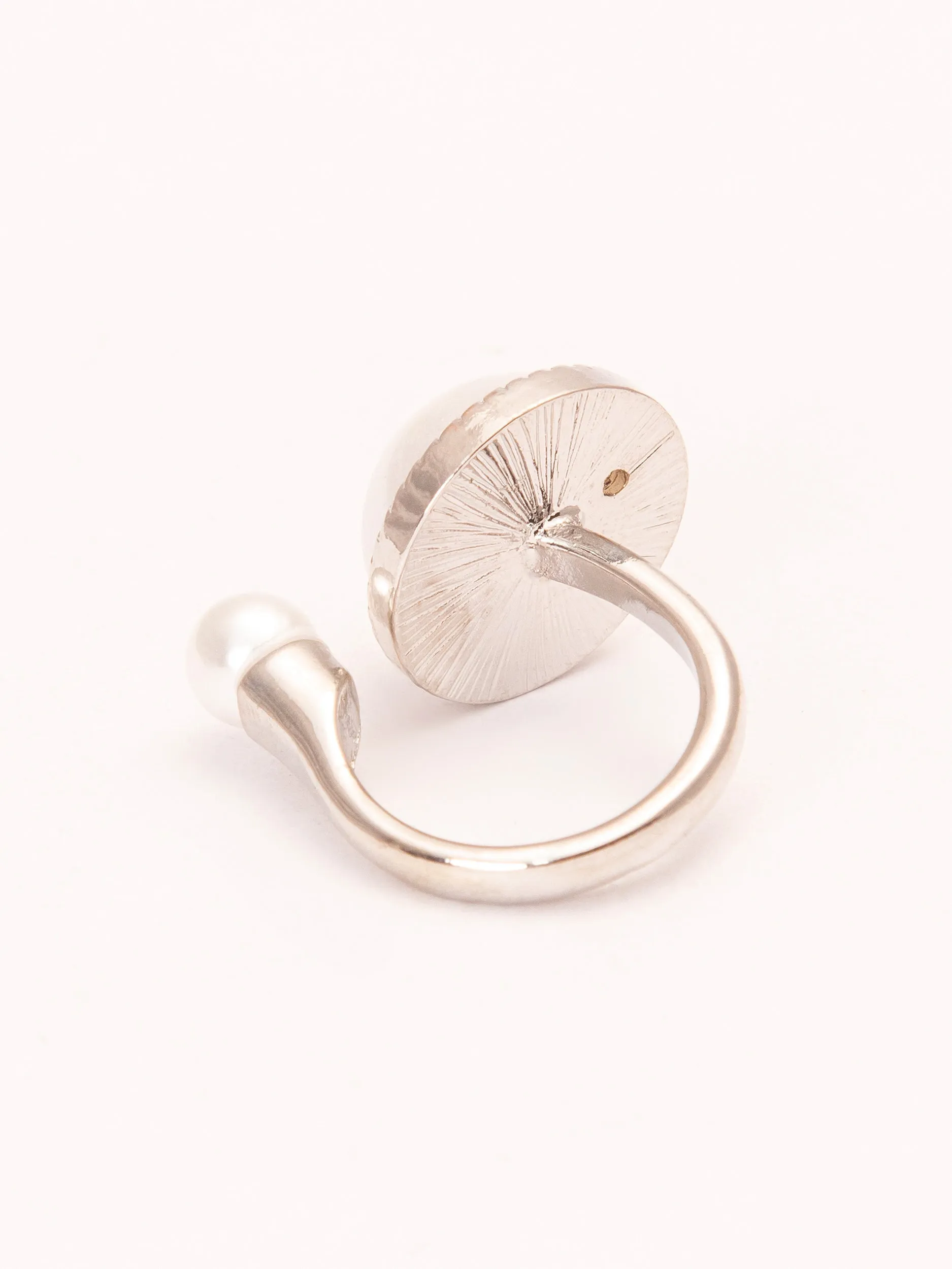 Pearl Contemporary Ring