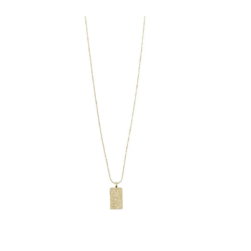 Pilgrim - Gracefulness Necklace - Crystal / Gold Plated