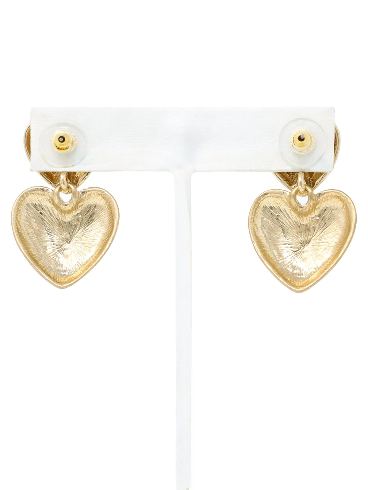 Puffy Heart Statement Earrings