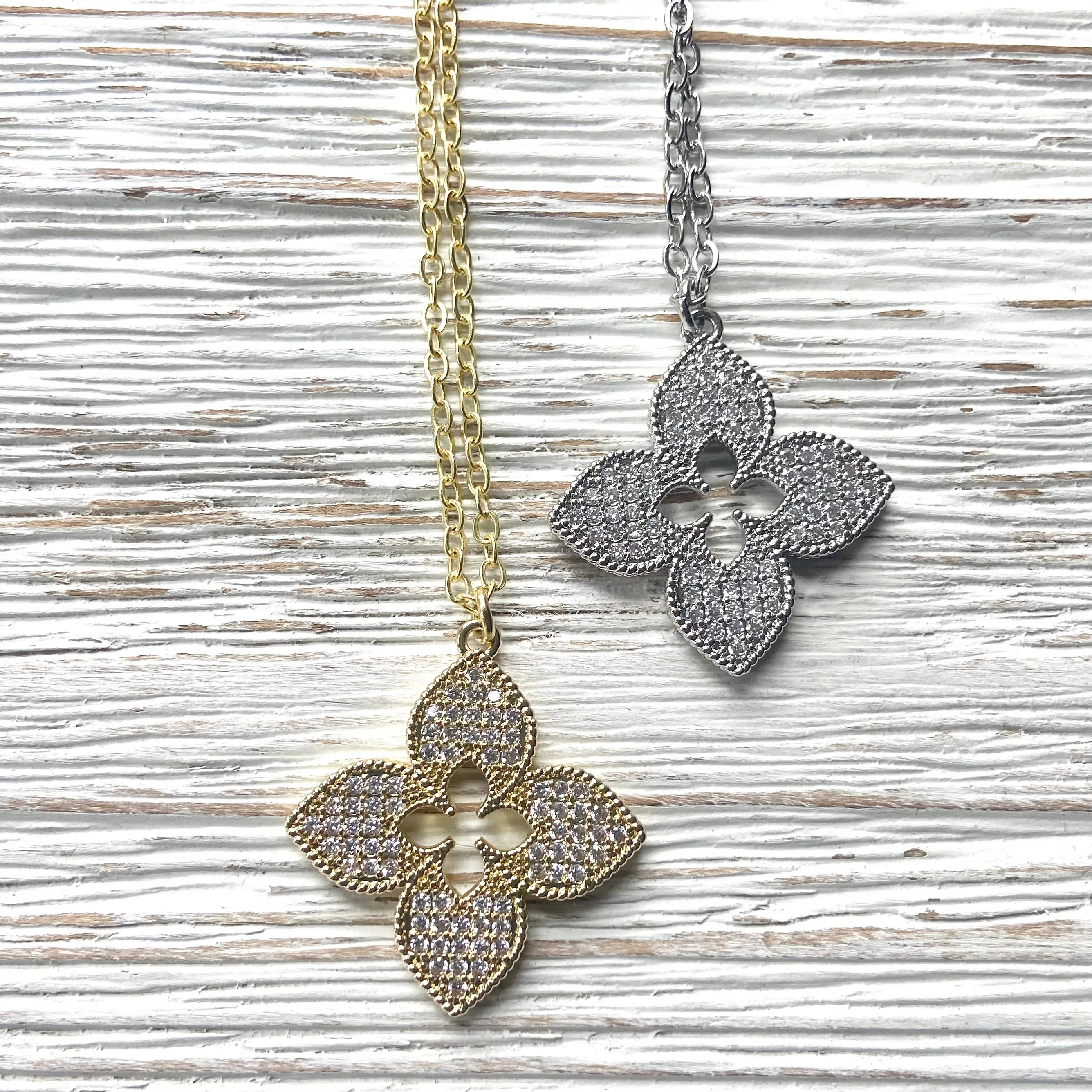 Quatrefoil Clover Necklace