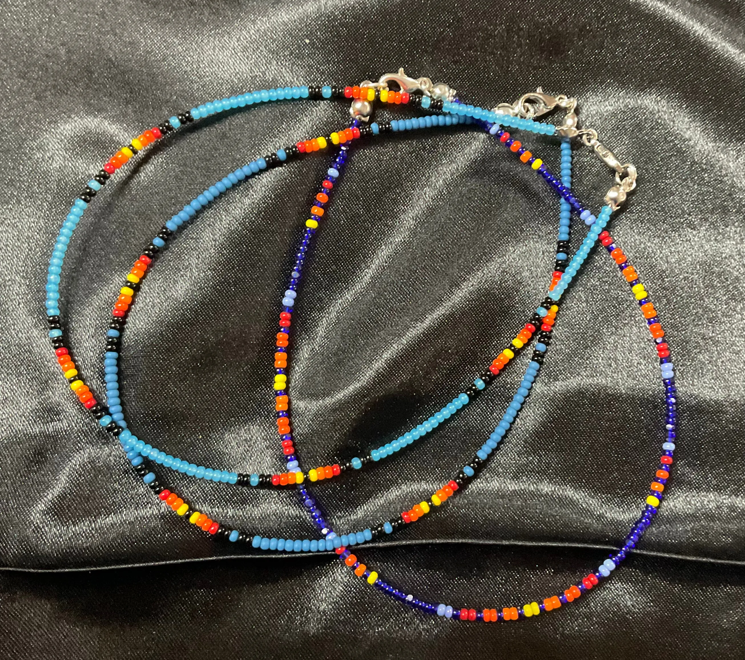 Seed Bead Ankle Bracelets