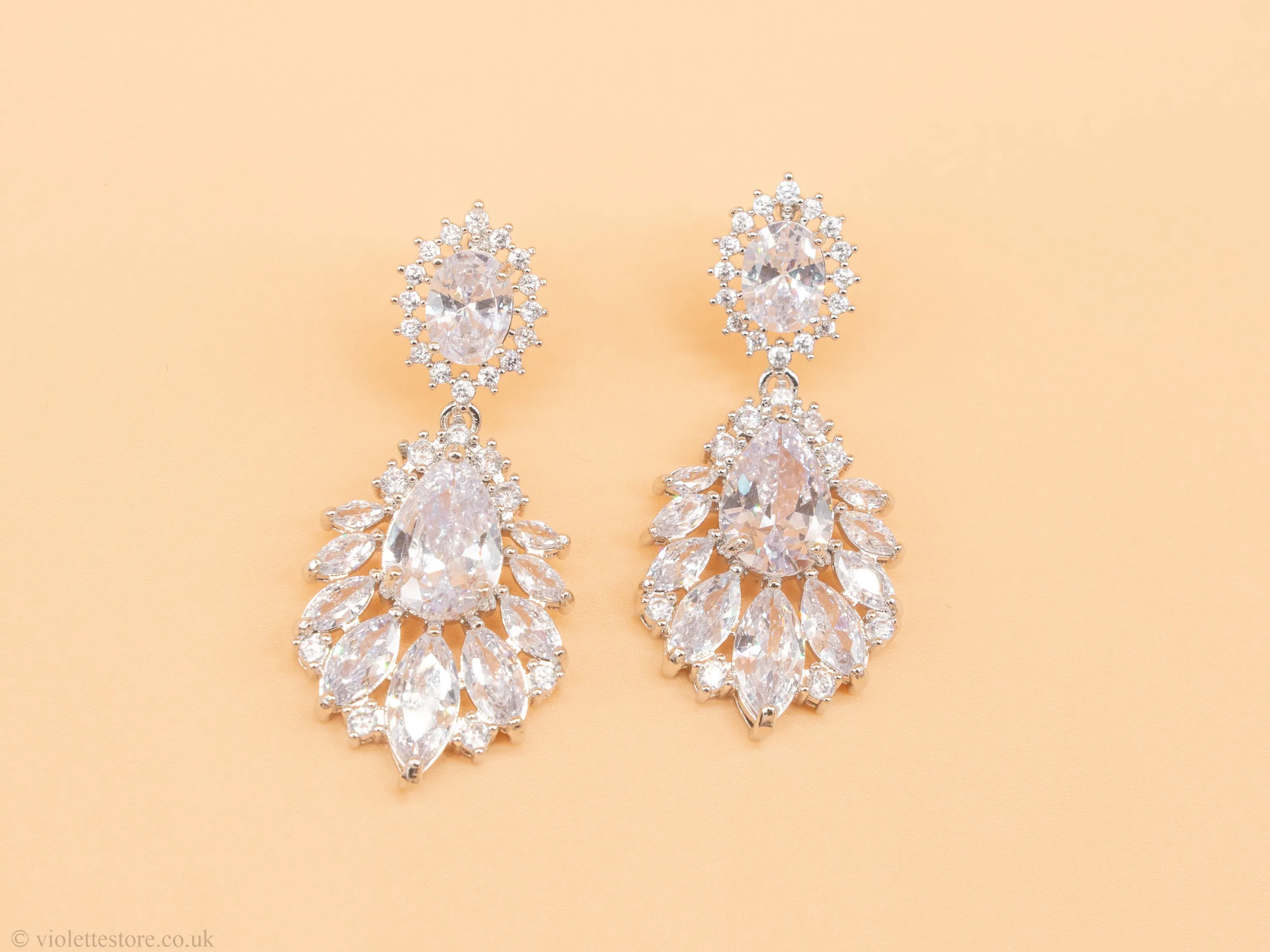 Shannon CZ Earrings