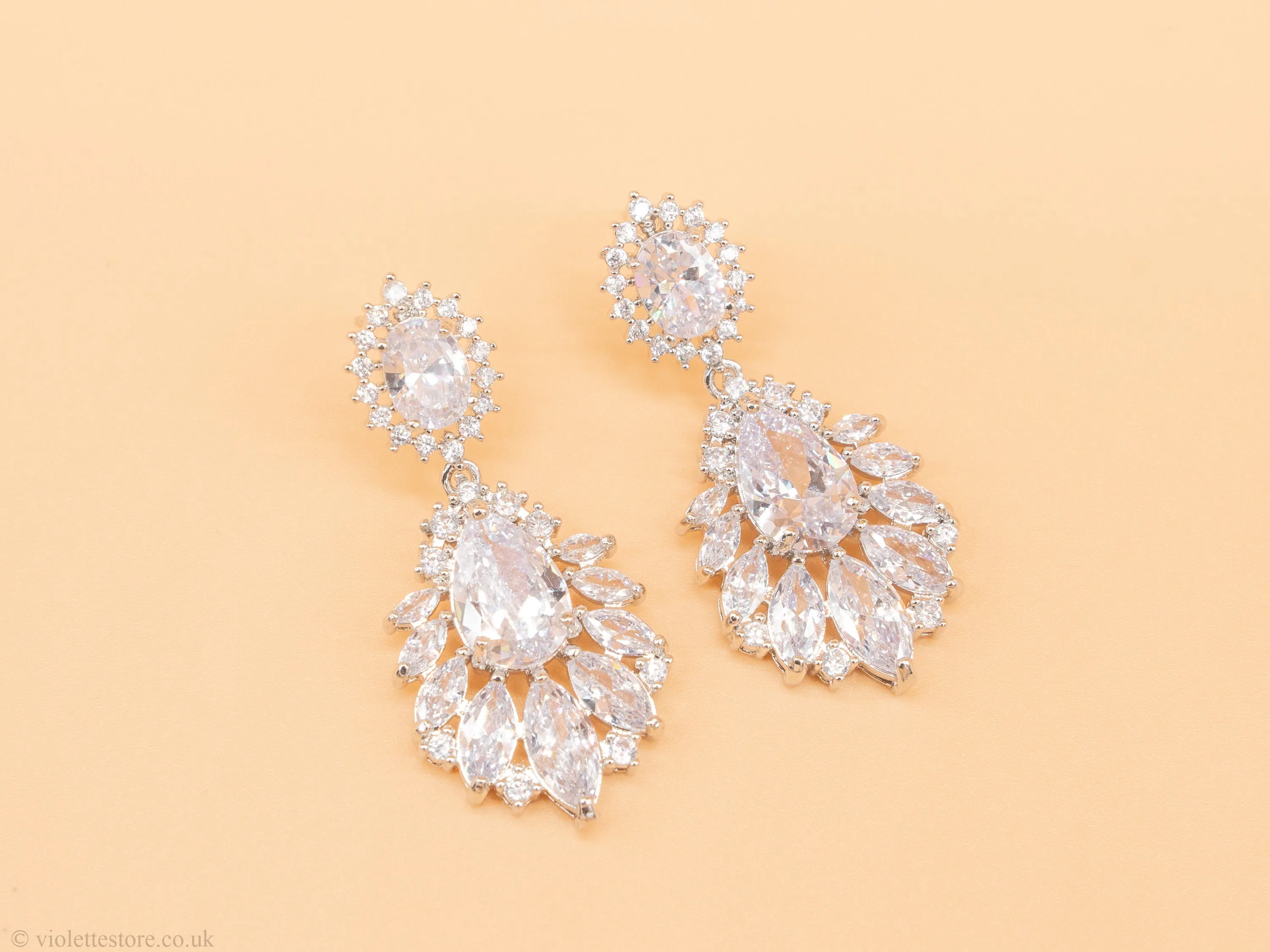 Shannon CZ Earrings