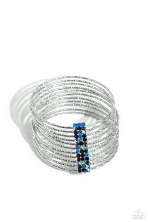 Shimmery Silhouette - Multi Bracelet - Paparazzi Accessories