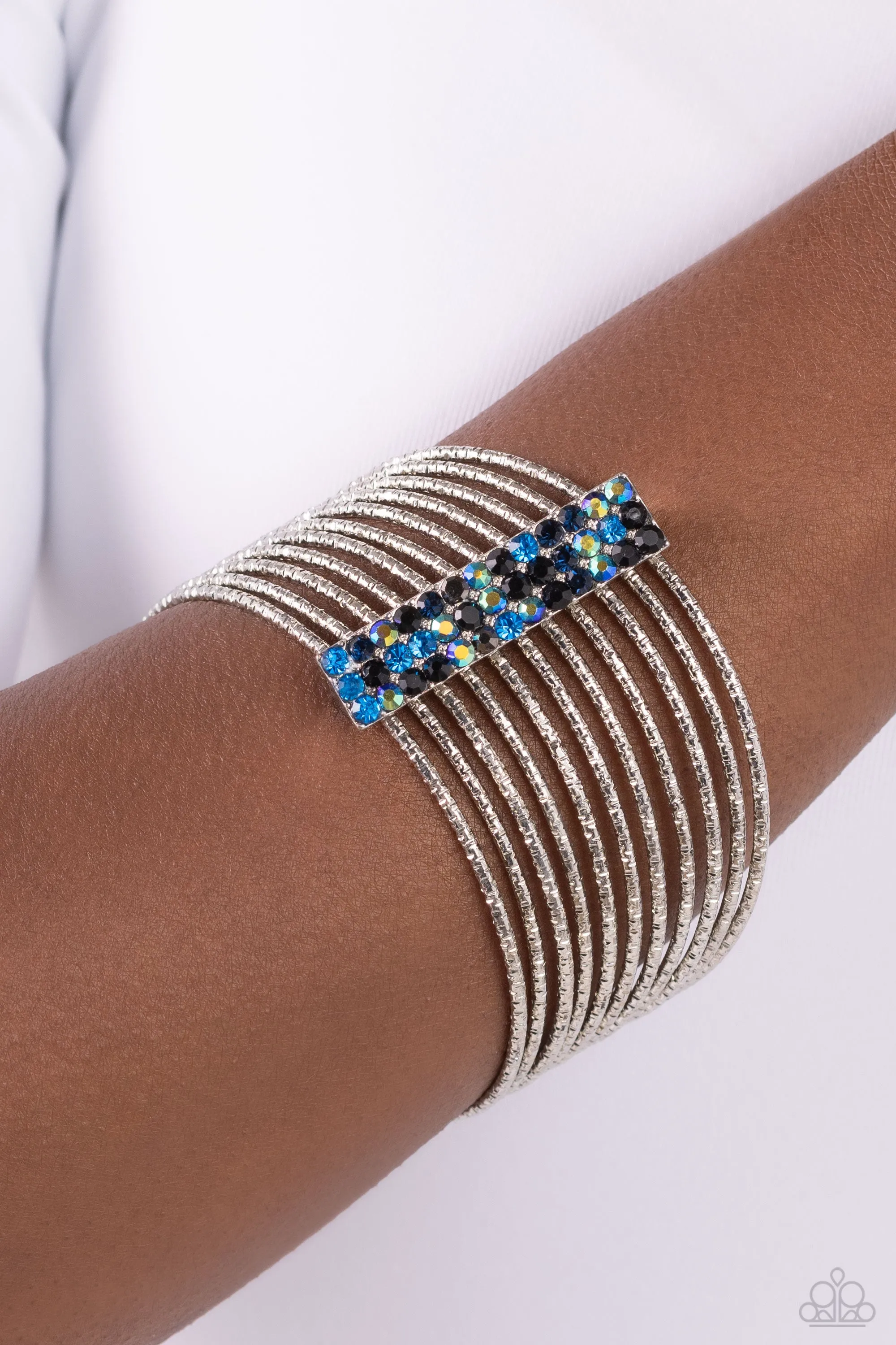 Shimmery Silhouette - Multi Bracelet - Paparazzi Accessories