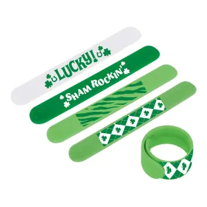 St-Patrick's Day Slap Bracelet, Assortment, 1 Count