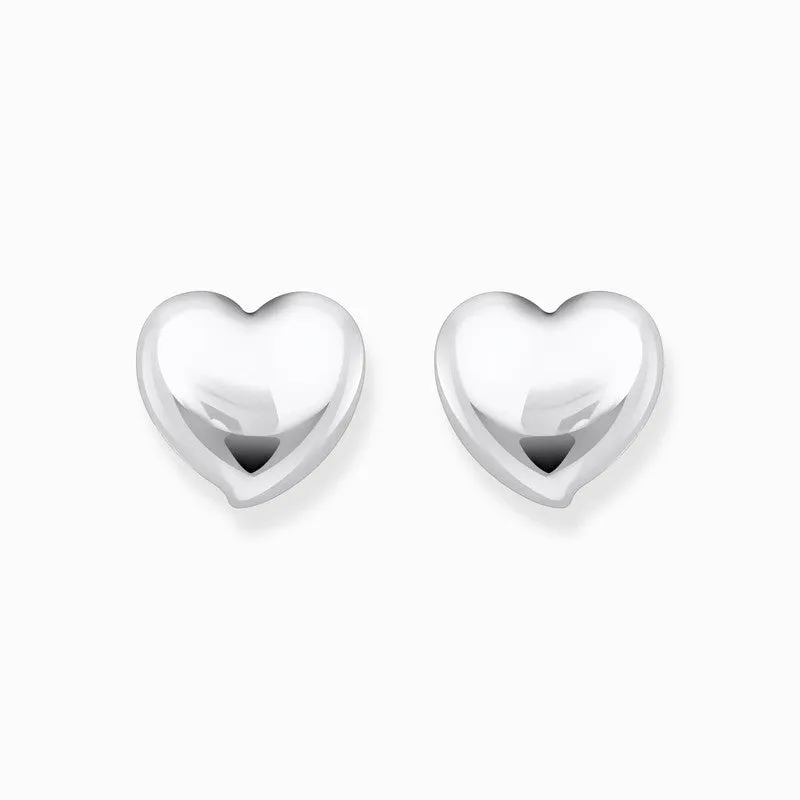 Thomas Sabo Silver Earrings in Heart-shape