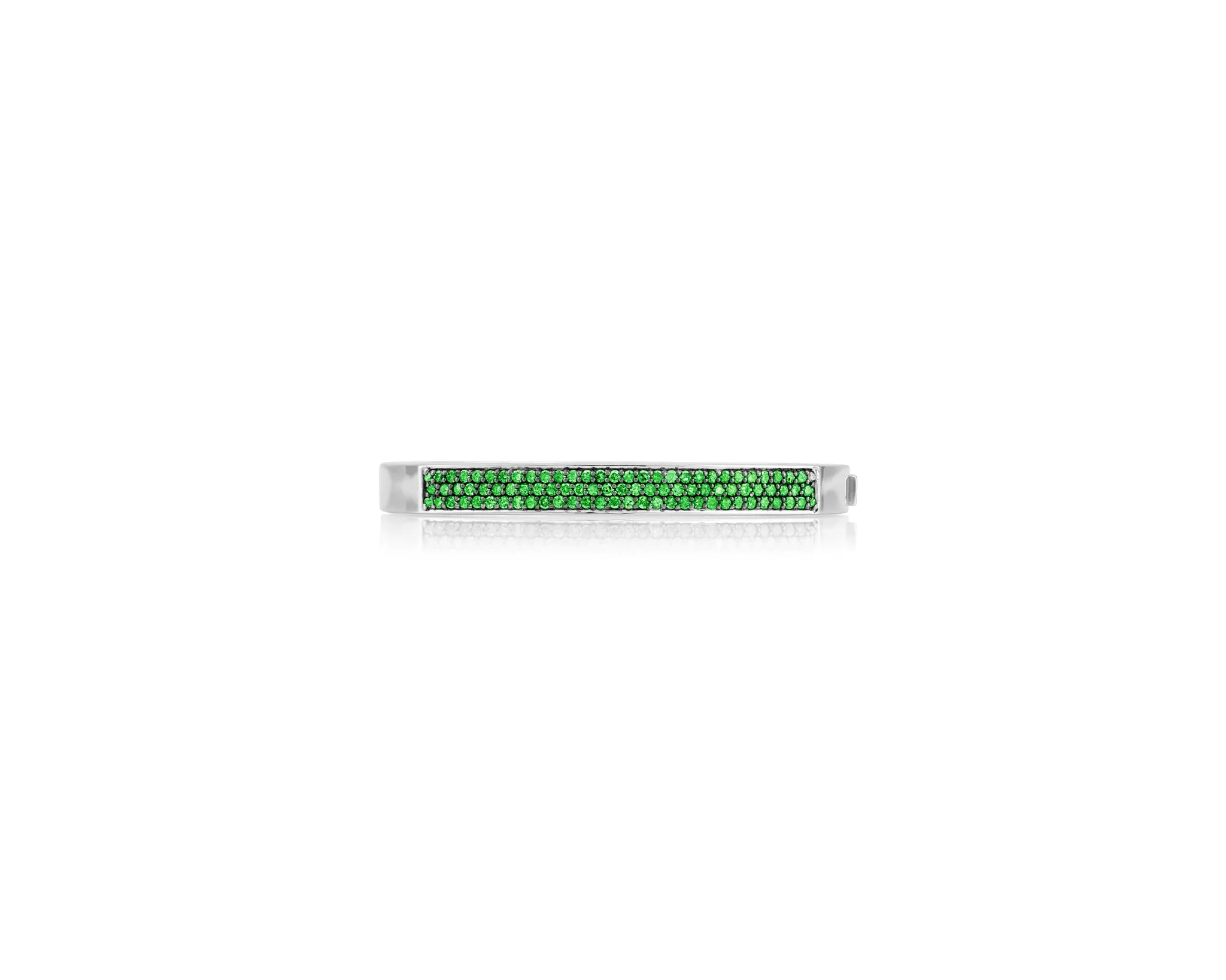 Toulouse 4.3 mm Tsavorite Sterling Silver